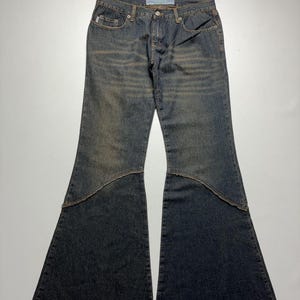 DEADSTOCK Flared Vintage Jeans Pants Denim New 2000s