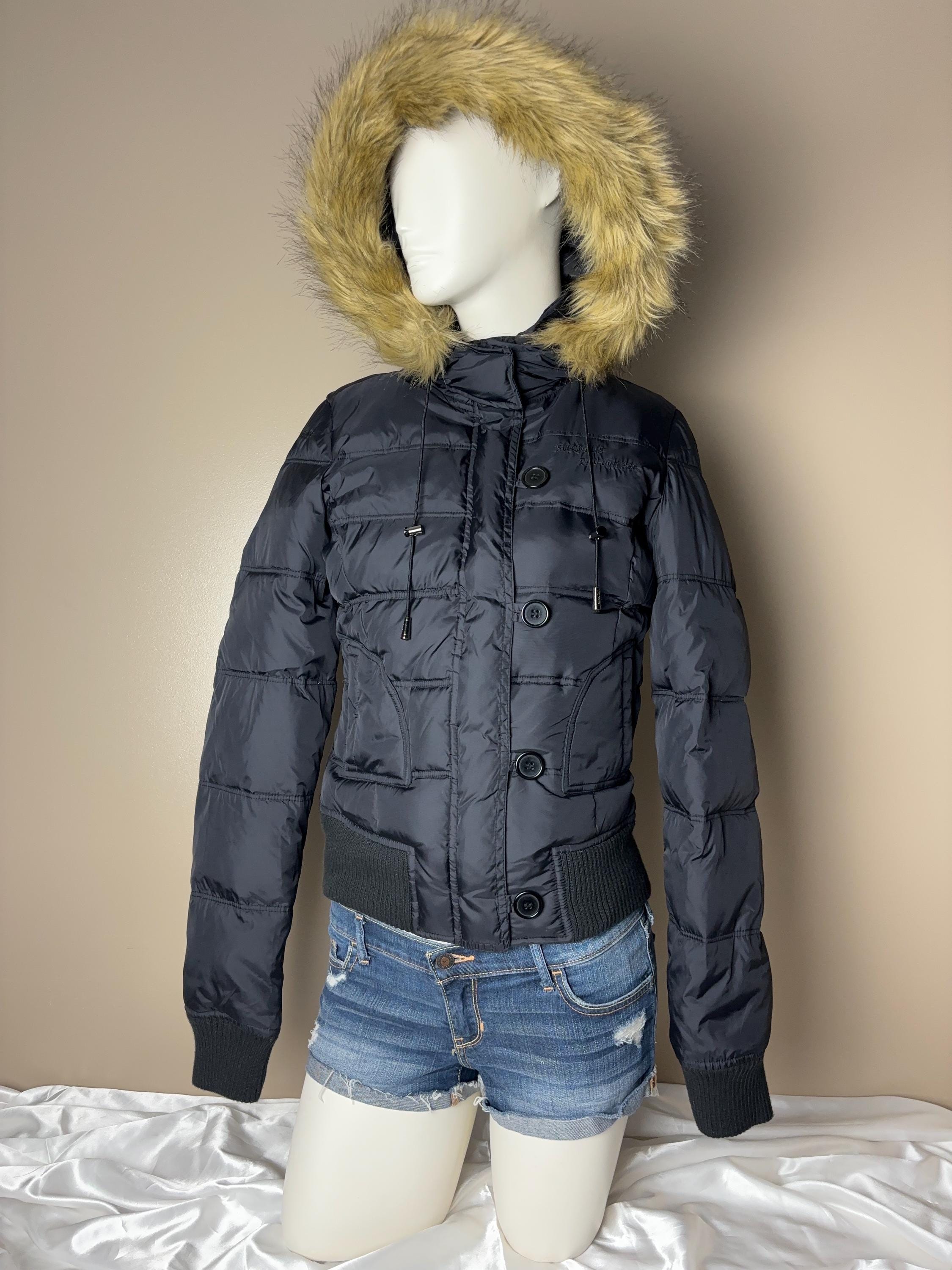 00s DIESEL ファーブルゾン Y2K y2k DIESEL ファー付きコーティングジャケット 00s archive - メルカリ