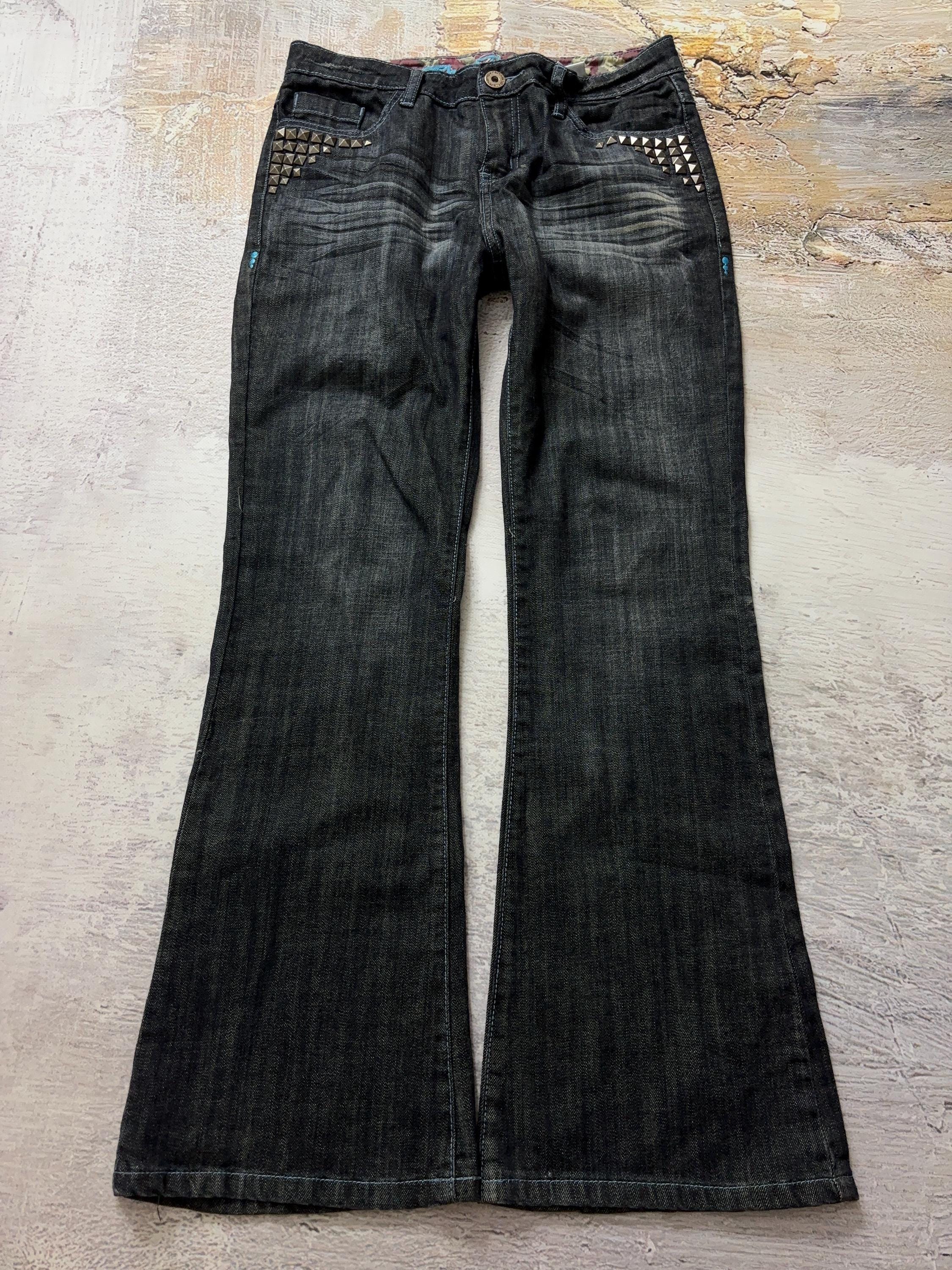 パンツ 2000's archive paint design denim pants パンツ 2000's