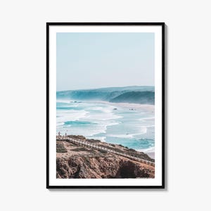 Fine Art Küstenlandschaft Wellen Druck | Farbfotografie Poster für Beach Home Decor & Nautische Wandkunst