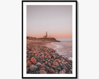 Montauk Lighthouse Fine Art Photo Print, Long Island New York Coastal Wall Decor