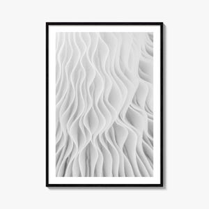 Abstract Fine Art Photography Black and White Poster Print