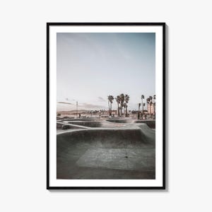 Fine Art Skatepark Print | Color Photography Poster | Urban Wall Art | Skateboard Decor for Home & Studio | Gift for Skaters