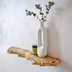 Live edge poplar Floating Shelf,solid wood shelves,wood rustic shelving,living room shelf, unique wooden shelves,modern floating shelf