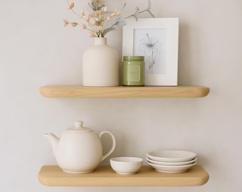 kitchen shelf,white oak floating shelves,oak wall shelf,rustic shelves,kitchen shelving,wood kitchen shelves,wooden floating shelves
