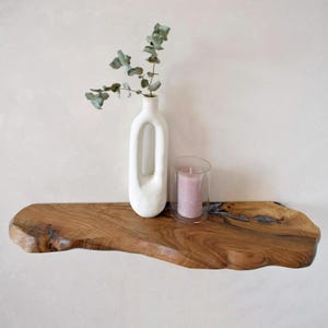 Heavy duty Live edge Floating Shelf,solid wood natural live edge shelf,wooden bookshelf,walnut long floating shelf,custom shelves