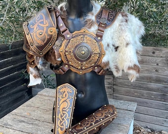 IVAR SINGOL pouldron armor Set  - LARP, Cosplay, Cinema, Theatre