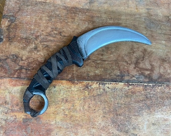 Karambit LARP - Hecho a mano - LARP, Cosplay, Sfx, Renfair, Cine, Teatro