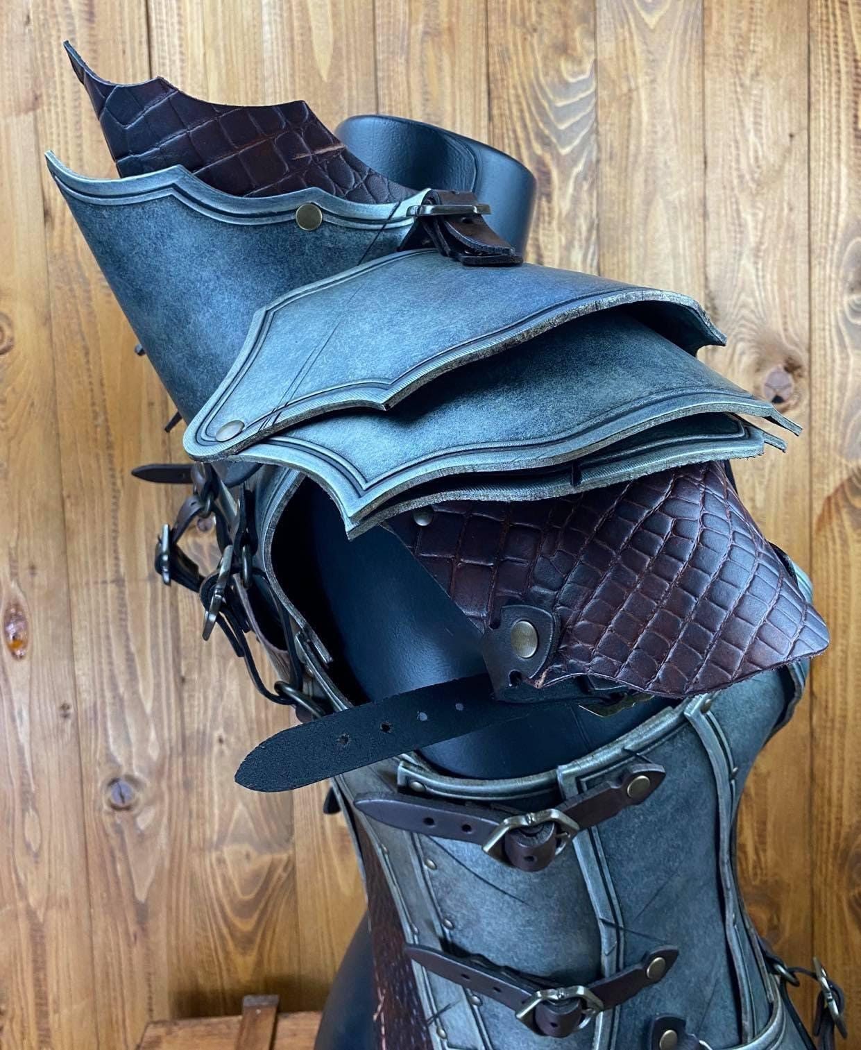 Python Cosplay Ideas INGRID Female Warrior Leather Armor Set: Python Cosplay LARP - Etsy