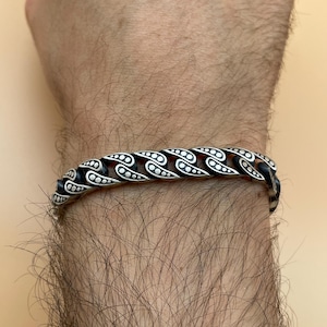 925 Sterling Silver Chain Bracelet, Men Silver Bracelet, Solid Silver Bracelet, Gift for Birthday Bracelet, Gift for Him, Women Luxury Chain