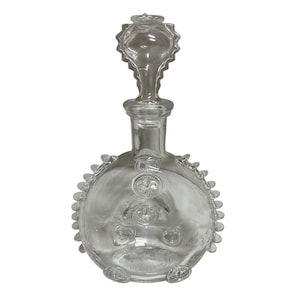 Vtg Remy Martin Louis XIII Cognac Baccarat Crystal Decanter France Empty Bottle