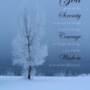 Poetry Print ( Photo ) Christian Shops, Winter Scene, Winter Photography, # 33-c-a
