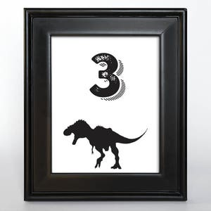 Letreros para decoración de mesas, bar mitzvah, bodas, fiestas, dinosaurios, imprimibles, 4 x 6, 5 x 7 u 8 x 10. Elija fuente, color y dinosaurios