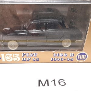 Vintage Fiat 1400 B 1956-58 Diecast Model – Collectible Classic Car Miniature (New in Box)