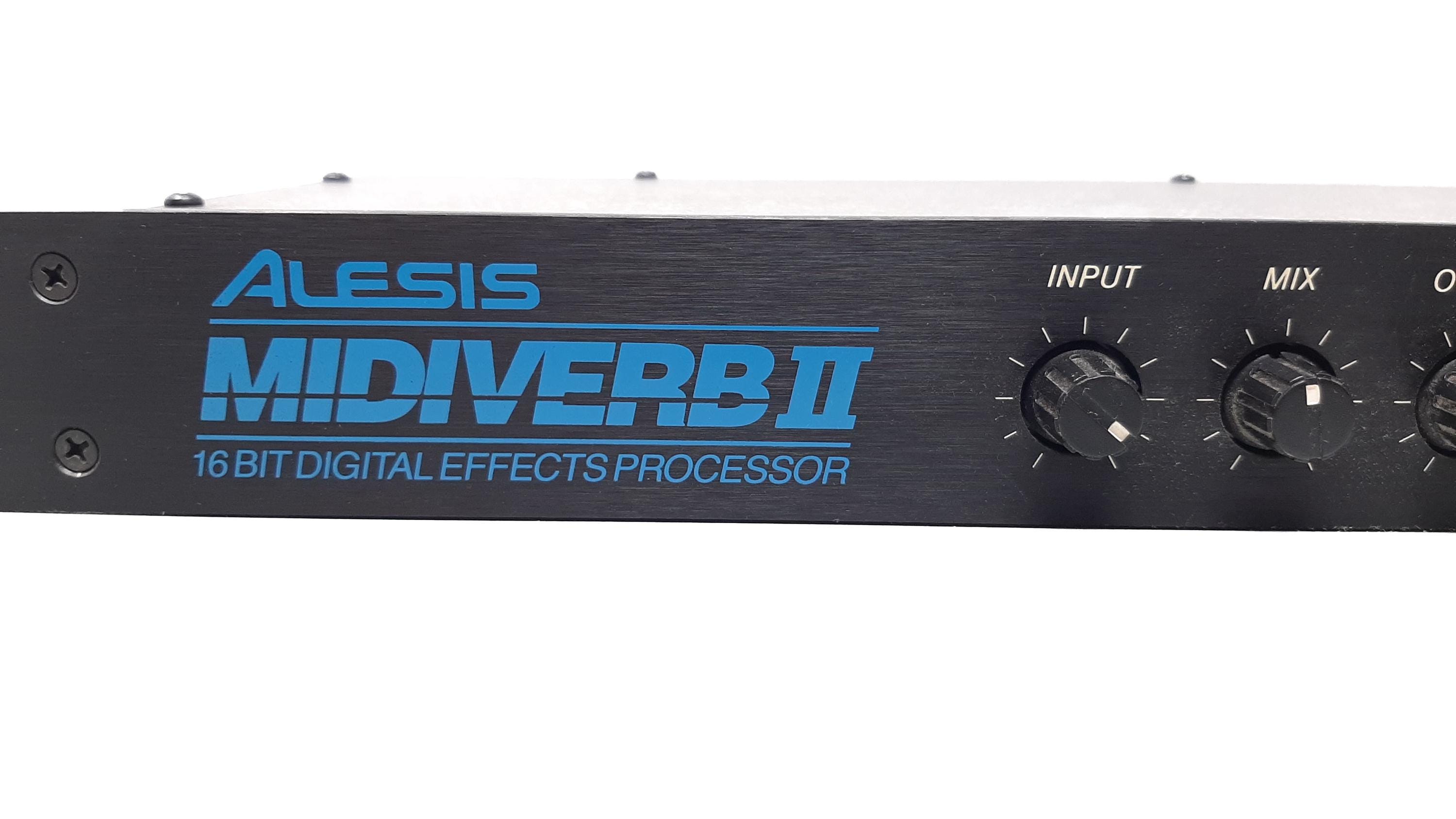 Alesis MIDIVERB II (1987) – 16-bit Digital Effects Processor