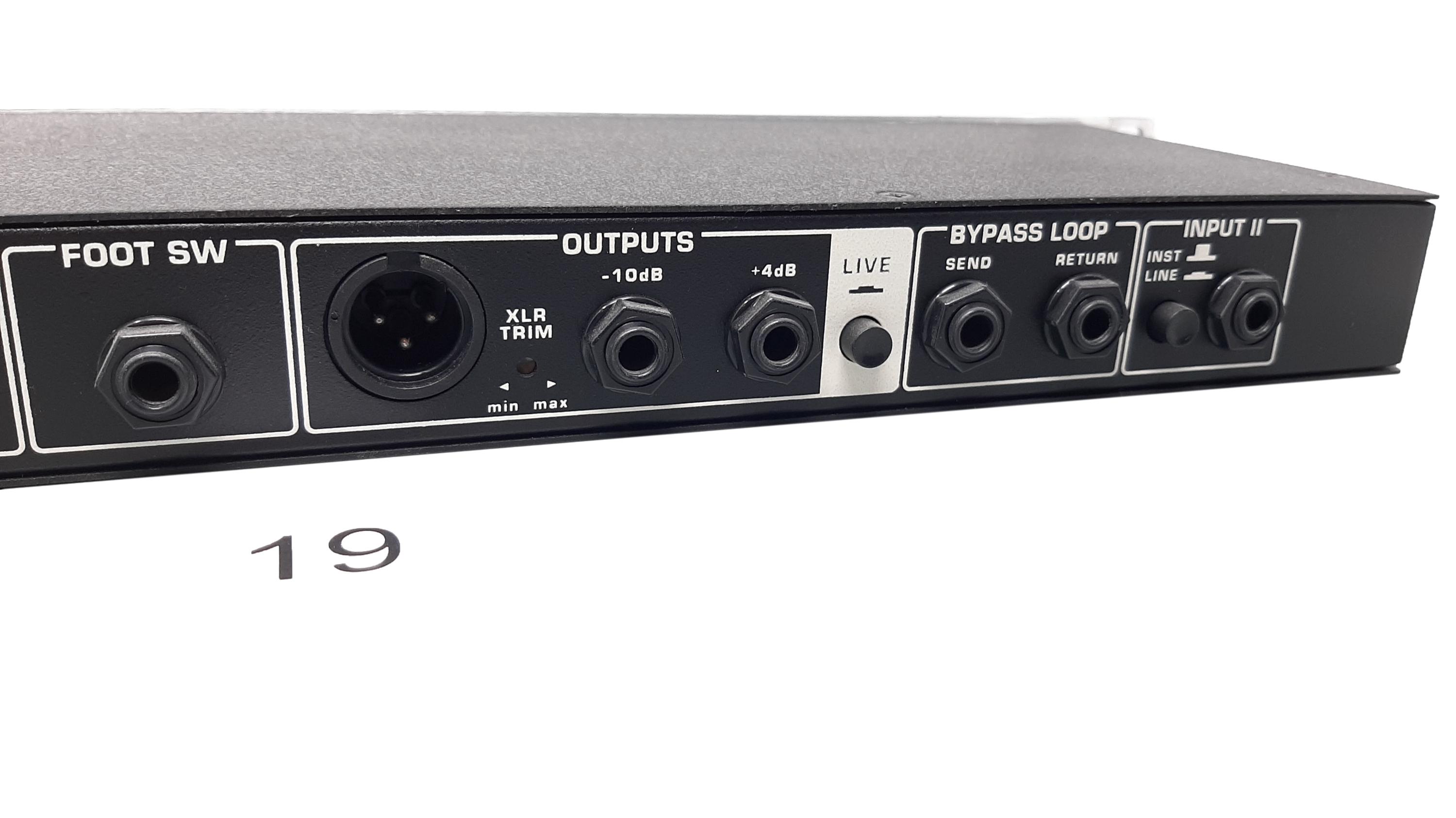 ギター TECH21-NYC SANSAMP PSA-1 Tech 21 SansAmp Model PSA-1 Preamp Rackmount w/ Power cable