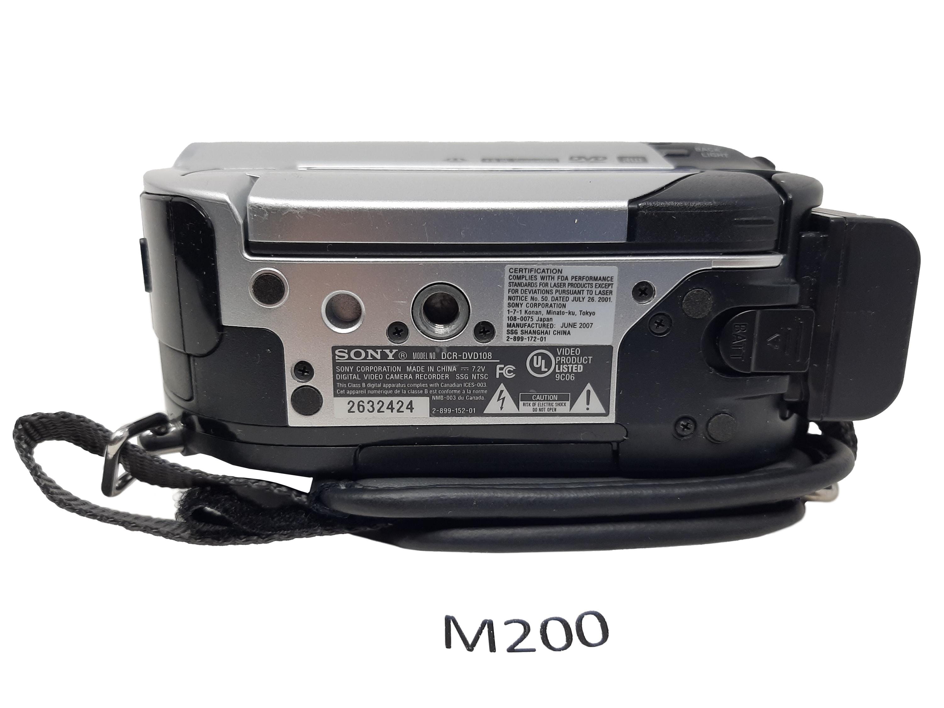 Sony Handycam DCR-DVD108 (2006) – 40x Optical Zoom DVD Camcorder