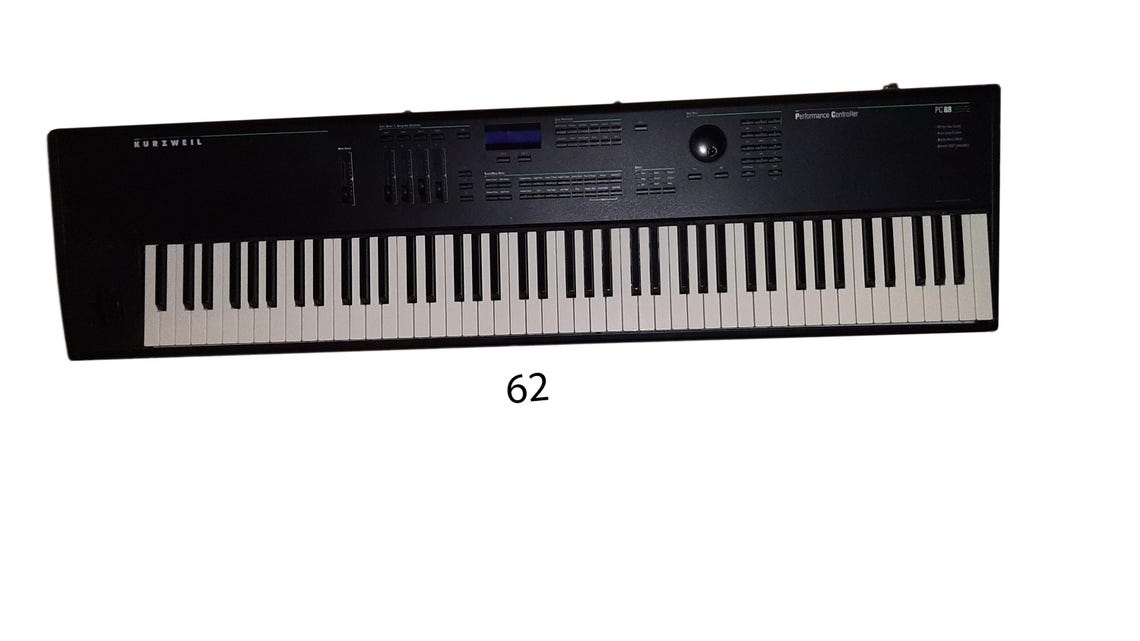 Kurzweil PC88 Digital Stage Piano & Synthesizer – Vintage Professional Keyboard, foto 1 di 5