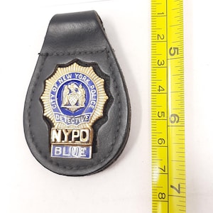 Nypd Detective Badge Holder - Etsy