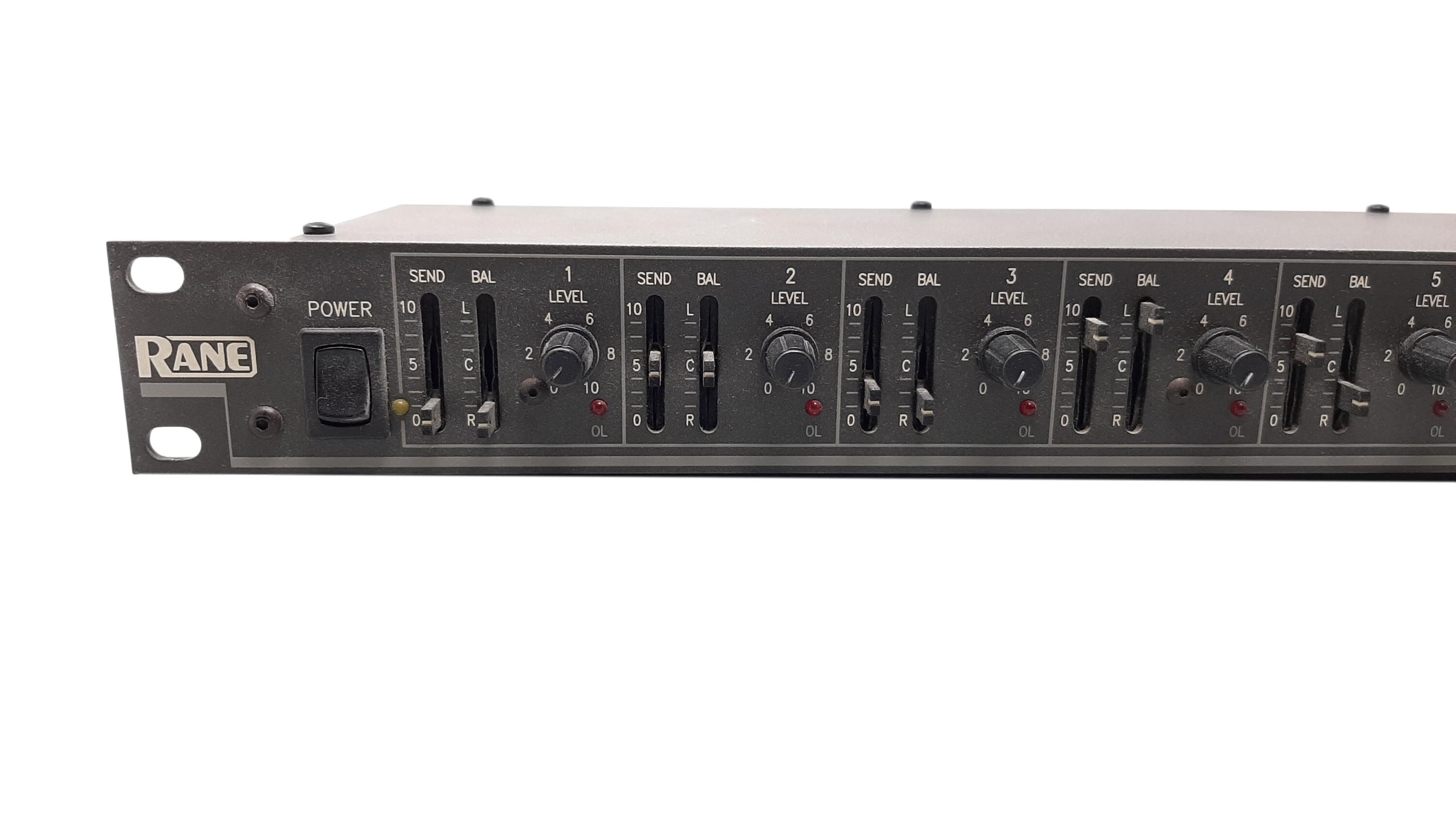 Rane SM 82 Stereo Mixer (1990s) – 8-channel Rackmount Line Mixer