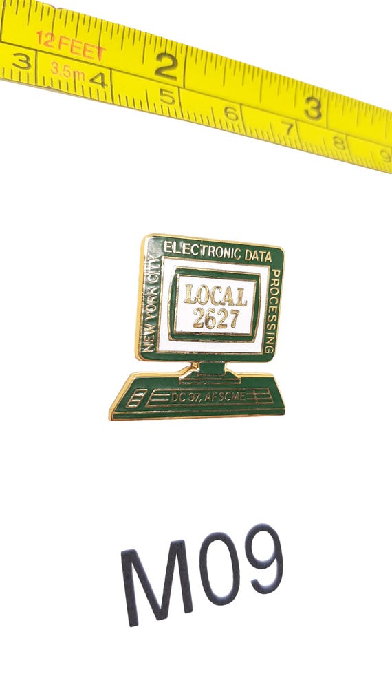 Vintage Electronic Data Processing Pin – Local 26… - image 4