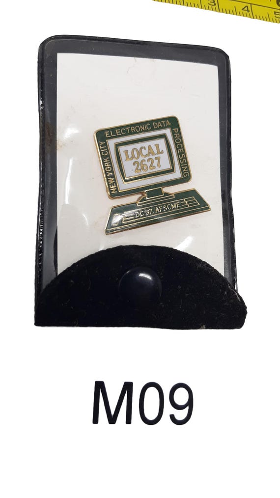 Vintage Electronic Data Processing Pin – Local 26… - image 3