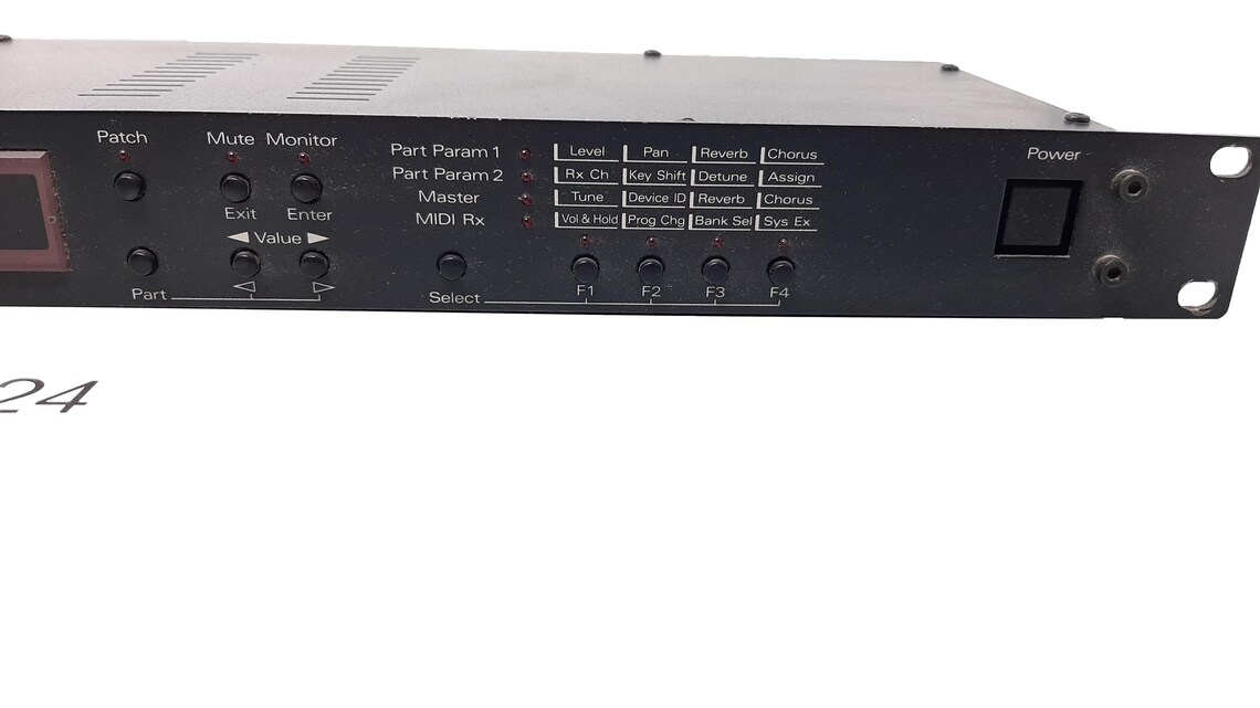 Roland M-SE1 String Ensemble Sound Module (1994) – Vintage Rackmount Synth, foto 3 di 5