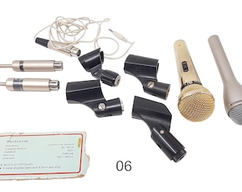 Shure Microphone Prologue 10L Lo-Z 3 Pin Dynamic Mic Vintage