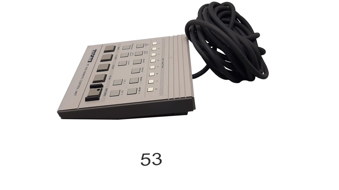 Tascam RC-808 (1990s) – Vintage Remote Control Unit for DA-88/DA-38, photo 3 sur 5