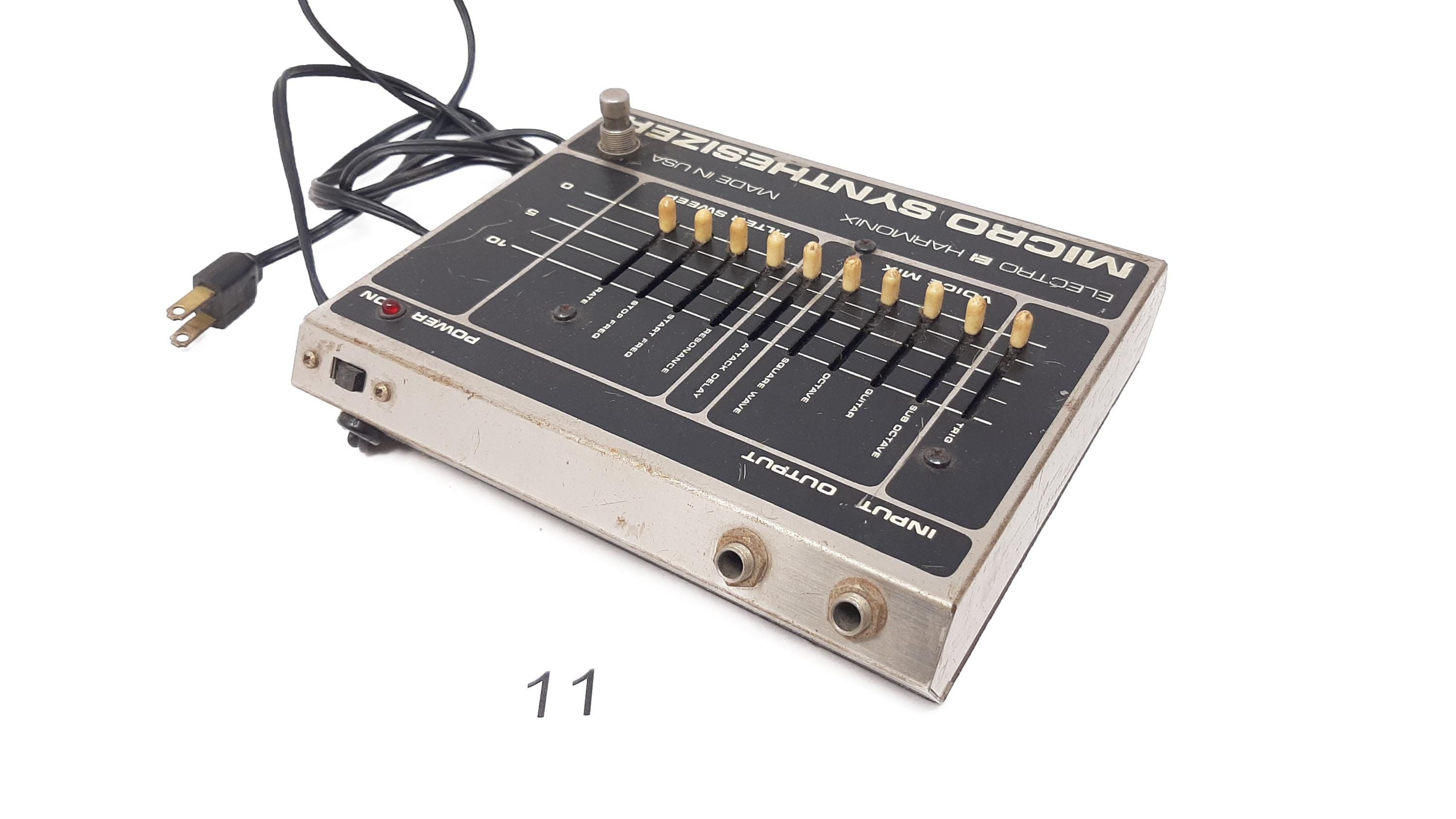 ギター ELECTRO-HARMONIX MICRO SYNTHESIZER Electro-Harmonix Micro Synth Analog Guitar Synthesizer Pedal