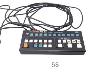 Tascam AQ-501 Remote Control Unit (1990s) – Vintage Professional Audio Accessory