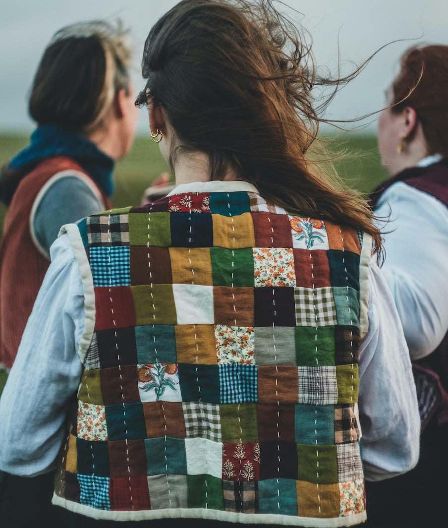 Patchwork Vests - Etsy