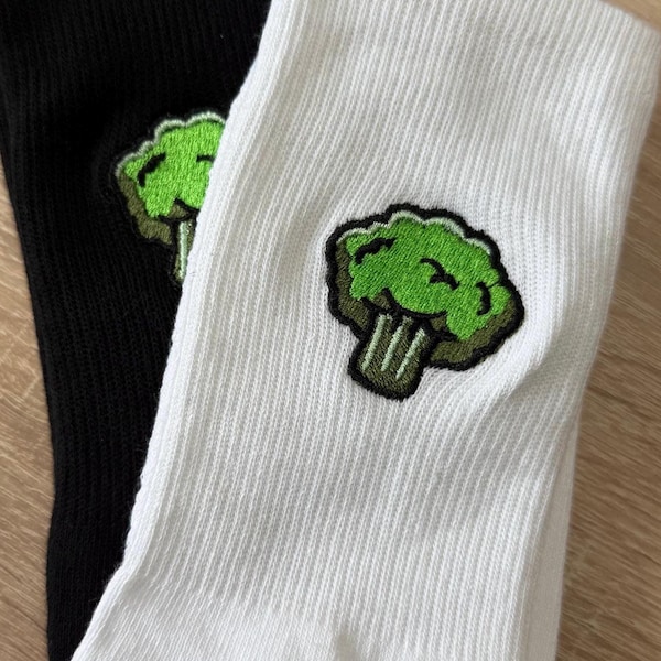 Broccoli socks, love, wedding, gift, statement, fashion, food, present, souvenir