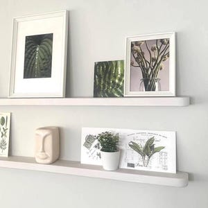 Wooden 3” Deep Floating Shelf – Shelf for displaying Minimalist Decor