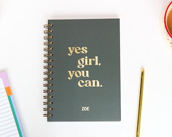 Personalised Daily Planner | Undated Weekly Organiser | Custom Planner & Gift for Her