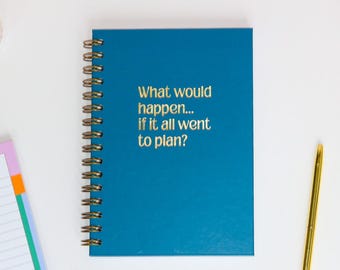 Personalised Daily Planner | Undated Weekly Organiser | Custom Planner & Gift for Her