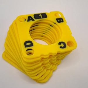 Lot carte petg pour métier à tisser