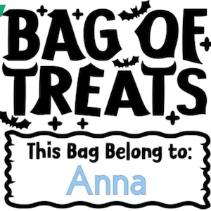 Halloween treat bags