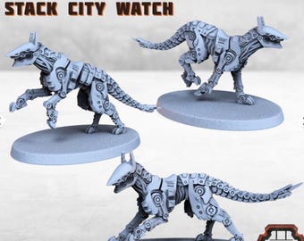 Cyber Hounds Miniatures: 3D Printed Sci-Fi Wargame Models