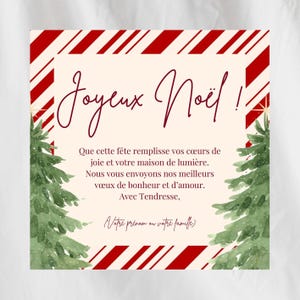Weihnachtspostkarte zum Ausdrucken