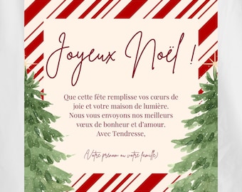 Carte Postale de Noël à Imprimer