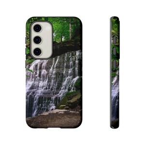 Waterfall Tough Case, Phone Cover, Protective iPhone Case, Nature Inspired Samsung Case, Outdoor Adventure Gift, Hard Shell Phone Case