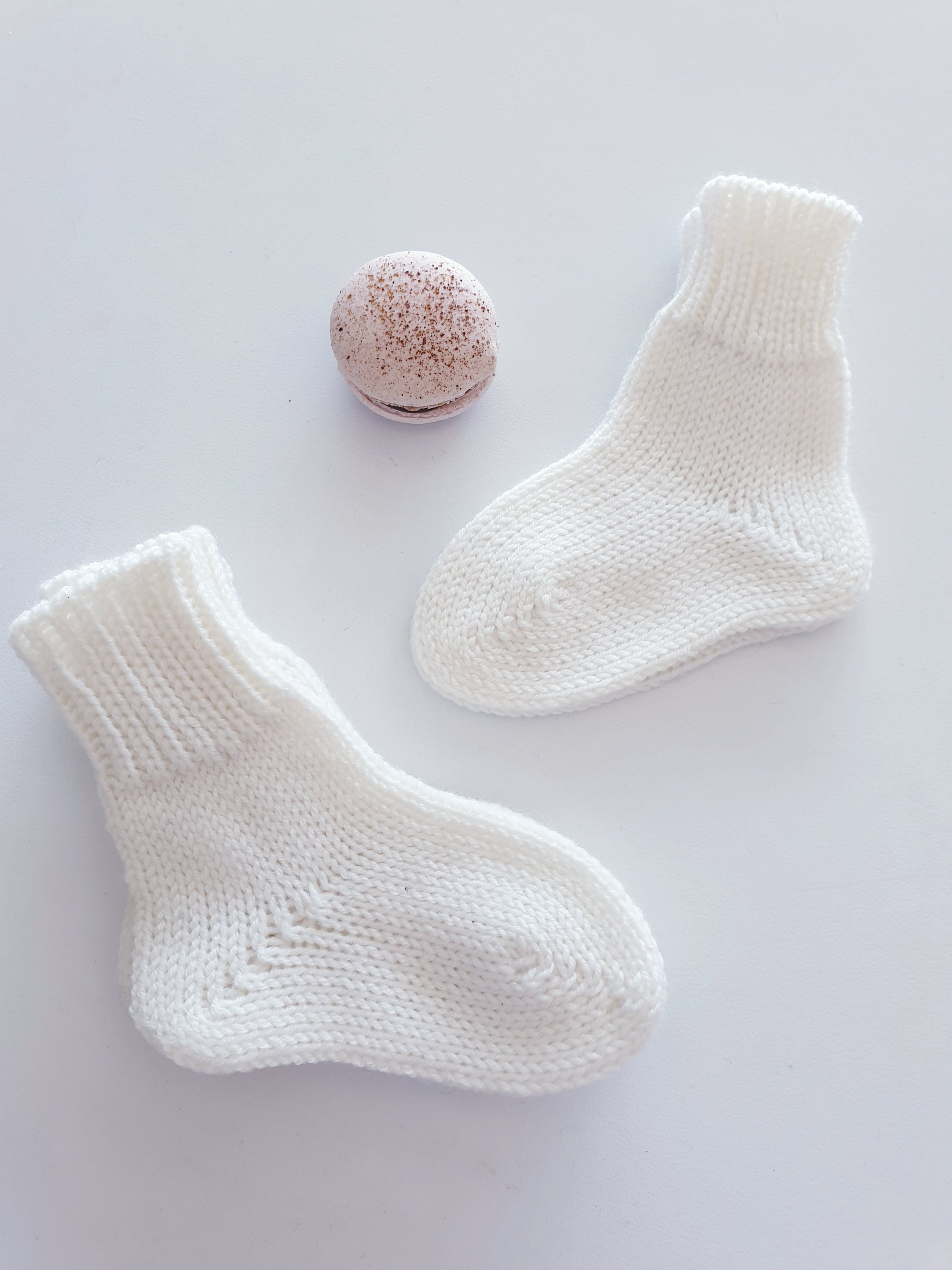 WHITE Merino Wool Baby Socks 4 COLORS Newborn Socks for Boys Etsy UK