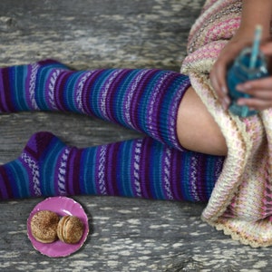 Hand knitted leg warmers, 14 COLORS Christmas socks Christmas gift for sister, Womens leg warmers birthday gift for her, Boot socks