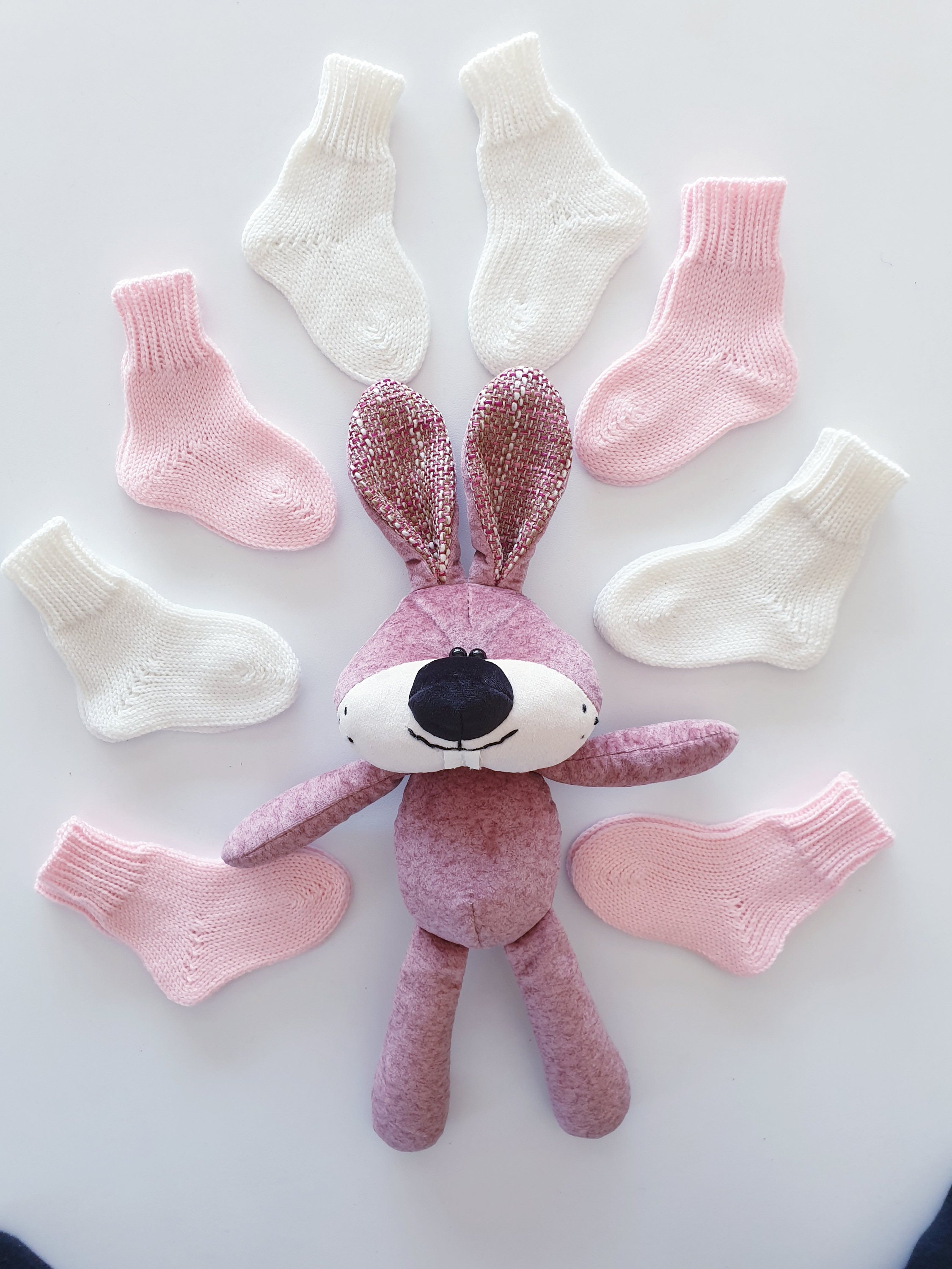 Merino wool baby socks 4 COLORS Newborn socks for girls Hand Etsy