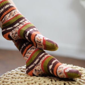 Wool hand knitted socks, Warm winter wool socks, Special gift for sister, Christmas gift for mom, Christmas gift ideas for sister