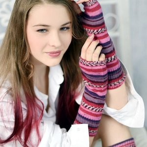 Fingerless gloves, Woolen wrist warmers,  Accessories vibrant colors, Warm and stylish mittens, Unisex woolen gloves, Gift-worthy package