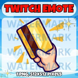 Take my money twitch emote - funny emote for Twitch Discord Youtube Tiktok Streams - Throwing out money emote - funny credit card meme emote