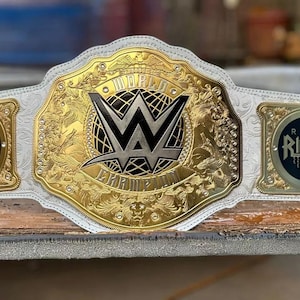 Womens World Heavyweight Rhea Championship Belt Wrestling Replica 2MM/4mm Brass, Adult Size Belt, Gift For Her, Gift for someone special