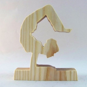 Scorpian Yoga Pose Figurine - Vrischikasana